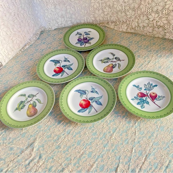 Andrea by Sadek Winterthur adaptations. 6 salad or dessert plates. - Picture 1 of 8